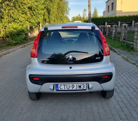 Peugeot 107 cena 13200 przebieg: 160000, rok produkcji 2011 z Tuchola małe 352